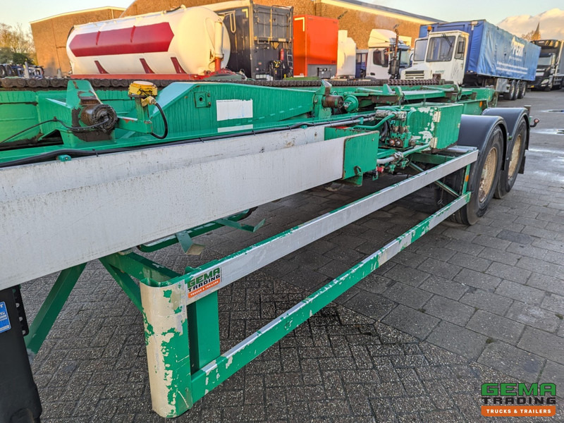 Semi-reboque transportador de contêineres/ Caixa móvel LAG O-2-33 EZCL 2-Assen BPW - Trommelremmen - Translift TL-26.65 KettingSysteem 9.6m: foto 14