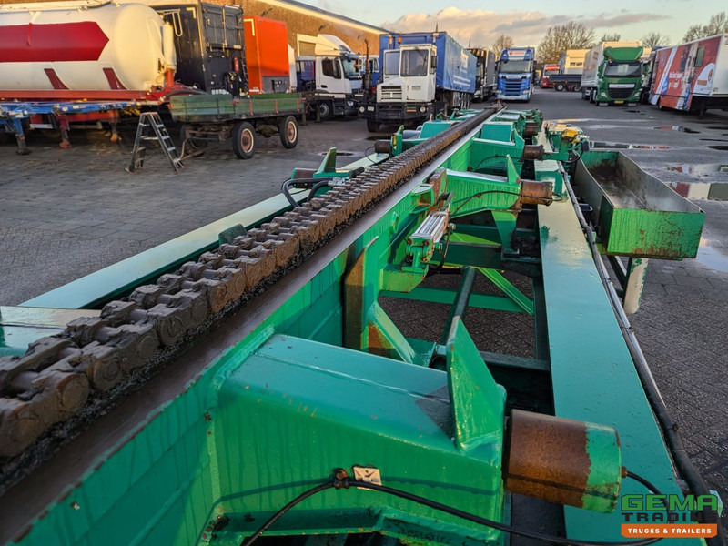 Semi-reboque transportador de contêineres/ Caixa móvel LAG O-2-33 EZCL 2-Assen BPW - Trommelremmen - Translift TL-26.65 KettingSysteem 9.6m: foto 12