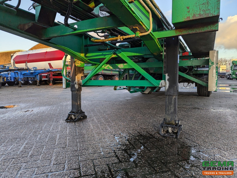 Semi-reboque transportador de contêineres/ Caixa móvel LAG O-2-33 EZCL 2-Assen BPW - Trommelremmen - Translift TL-26.65 KettingSysteem 9.6m: foto 10