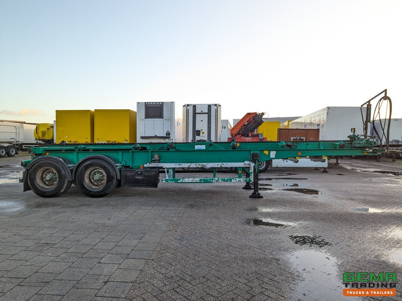 Semi-reboque transportador de contêineres/ Caixa móvel LAG O-2-33 EZCL 2-Assen BPW - Trommelremmen - Translift TL-26.65 KettingSysteem 9.6m: foto 15