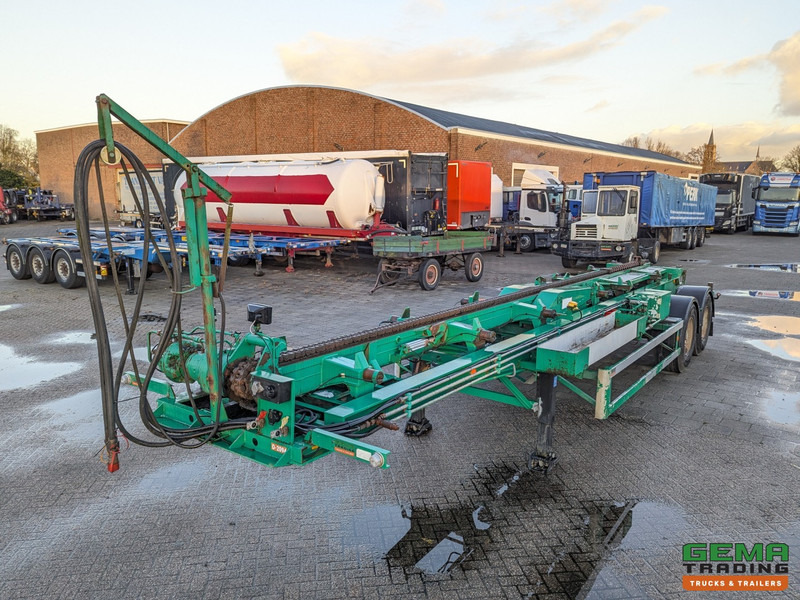 LAG O-2-33 EZCL 2-Assen BPW - Trommelremmen - Translift TL-26.65 KettingSysteem 9.6m - Semi-reboque transportador de contêineres/ Caixa móvel: foto 2 LAG O-2-33 EZCL 2-Assen BPW - Trommelremmen - Translift TL-26.65 KettingSysteem 9.6m - Semi-reboque transportador de contêineres/ Caixa móvel: foto 2