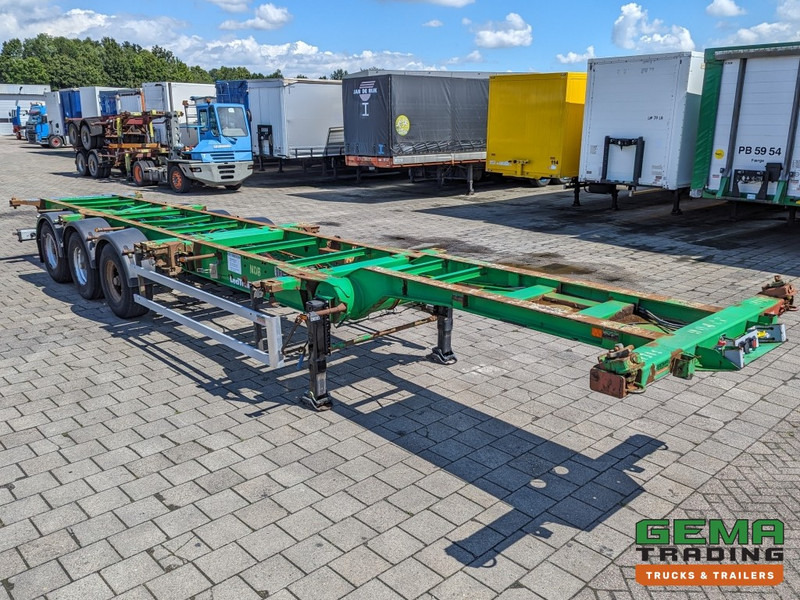 Lecitrailer 3-Assen BPW DrumBrakes - Lift-As - 4800kg (O1934) - Semi-reboque transportador de contêineres/ Caixa móvel: foto 4 Lecitrailer 3-Assen BPW DrumBrakes - Lift-As - 4800kg (O1934) - Semi-reboque transportador de contêineres/ Caixa móvel: foto 4