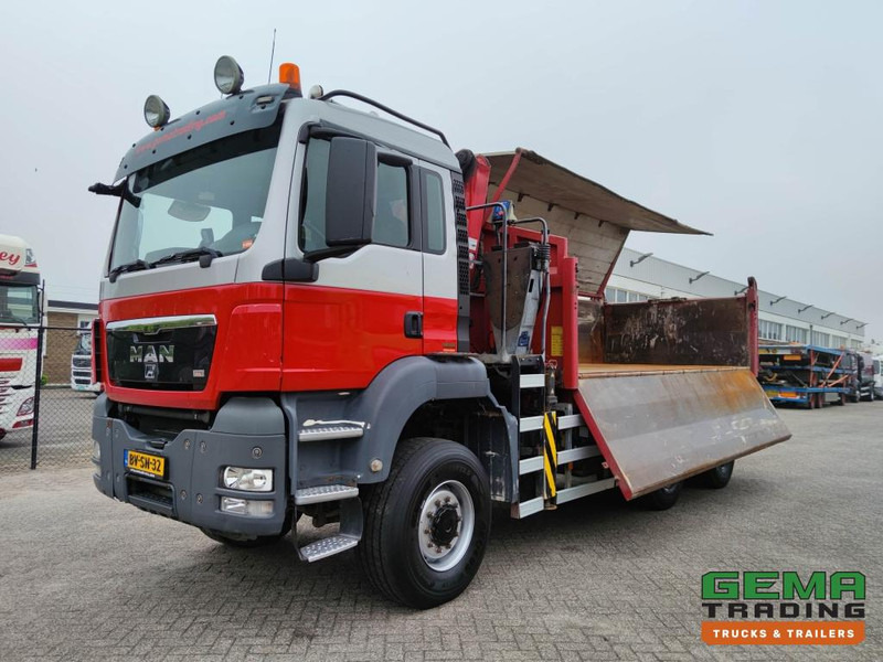 MAN TGS 26.400 6x6 4 Daycab Euro4 - HMF1643Z2 - Hyva 2-Zijdige Kipper 5.4m. - REBUILT ENGINE - TOP! (V584) - Camião basculante, Camião grua: foto 2 MAN TGS 26.400 6x6 4 Daycab Euro4 - HMF1643Z2 - Hyva 2-Zijdige Kipper 5.4m. - REBUILT ENGINE - TOP! (V584) - Camião basculante, Camião grua: foto 2