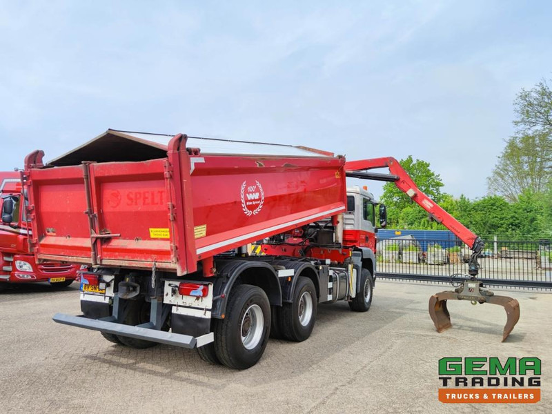 MAN TGS 26.400 6x6 4 Daycab Euro4 - HMF1643Z2 - Hyva 2-Zijdige Kipper 5.4m. - REBUILT ENGINE - TOP! (V584) - Camião basculante, Camião grua: foto 4 MAN TGS 26.400 6x6 4 Daycab Euro4 - HMF1643Z2 - Hyva 2-Zijdige Kipper 5.4m. - REBUILT ENGINE - TOP! (V584) - Camião basculante, Camião grua: foto 4