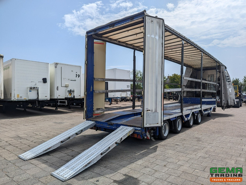 MEUSBURGER MPG-4 Semi Dieplader 3-Assen BPW - Schuifzeil/dak/Hefdak/Verbreedbaar - Wielkuipen - Gieksleuf - Semi-reboque baixa: foto 1 MEUSBURGER MPG-4 Semi Dieplader 3-Assen BPW - Schuifzeil/dak/Hefdak/Verbreedbaar - Wielkuipen - Gieksleuf - Semi-reboque baixa: foto 1