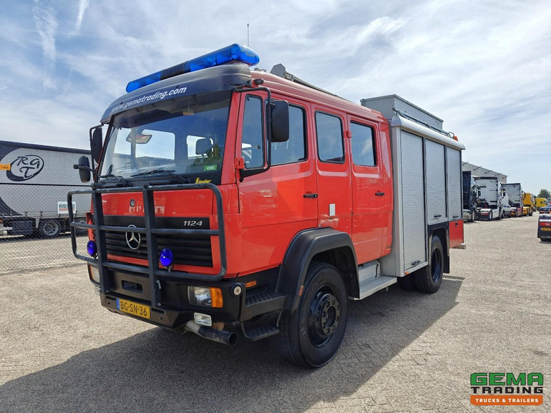 Mercedes-Benz 1124 AF 4x4 Dubbelcab 6Cil - 8 Pers - Ziegler TS - Tankautospuit TS09 LD2.800 HD265 T2.000 S40 - 04/2026 APK - Carro de bombeiro: foto 1 Mercedes-Benz 1124 AF 4x4 Dubbelcab 6Cil - 8 Pers - Ziegler TS - Tankautospuit TS09 LD2.800 HD265 T2.000 S40 - 04/2026 APK - Carro de bombeiro: foto 1