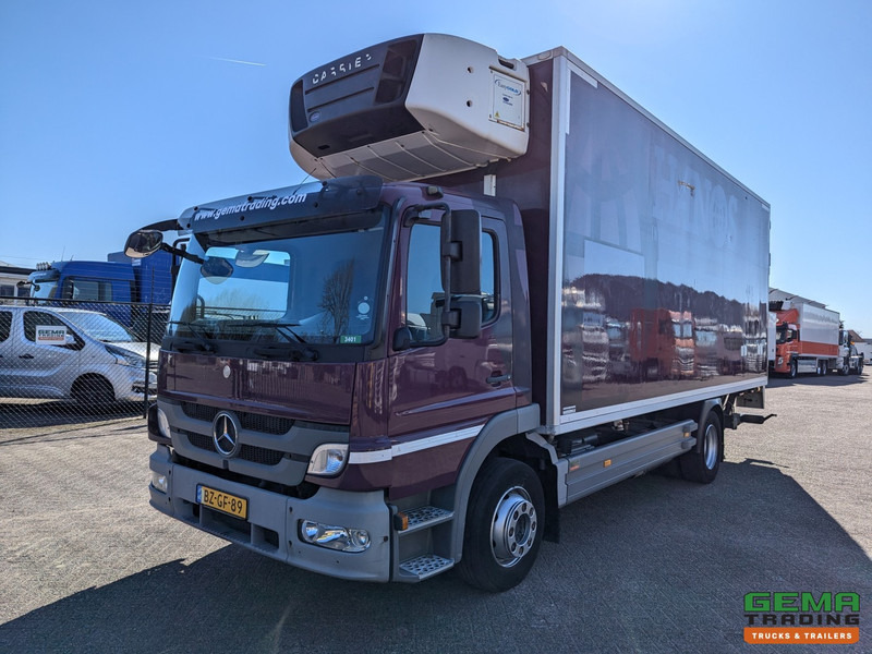 Mercedes-Benz ATEGO 1222 L 4x2 Dagcab Euro5 - Koel-Vriesbak 6.3M - Carrier Supra 950MT + Laadklep 2000KG - Zijdeuren - Camião frigorífico: foto 1 Mercedes-Benz ATEGO 1222 L 4x2 Dagcab Euro5 - Koel-Vriesbak 6.3M - Carrier Supra 950MT + Laadklep 2000KG - Zijdeuren - Camião frigorífico: foto 1