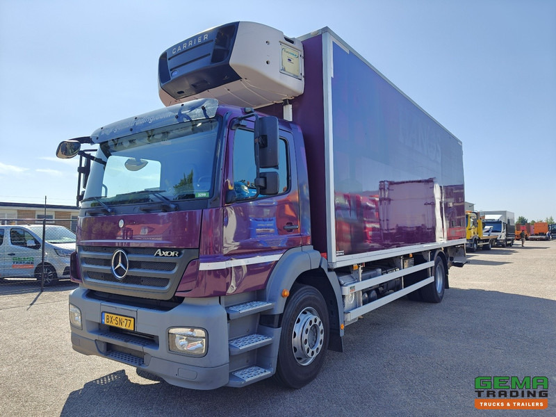 Mercedes-Benz AXOR 1824 L 4x2 Dagcab Euro5 - Koel-Vriesbak 7.5M - Carrier Supra 950MT + Laadklep 2000KG - Zijdeuren - Camião frigorífico: foto 1 Mercedes-Benz AXOR 1824 L 4x2 Dagcab Euro5 - Koel-Vriesbak 7.5M - Carrier Supra 950MT + Laadklep 2000KG - Zijdeuren - Camião frigorífico: foto 1