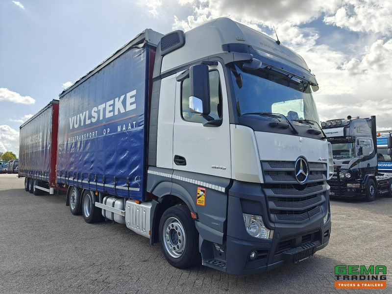 Mercedes-Benz Actros 2645 6x2 Gigaspace Euro6 + 3Axle Trailer - 115m³ VolumeCombi - Dubbele Tanks - Moffet Aansluiting - HH Vloer - SMARTTacho V2 - Camião furgão: foto 4 Mercedes-Benz Actros 2645 6x2 Gigaspace Euro6 + 3Axle Trailer - 115m³ VolumeCombi - Dubbele Tanks - Moffet Aansluiting - HH Vloer - SMARTTacho V2 - Camião furgão: foto 4