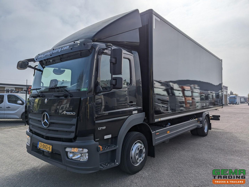 Mercedes-Benz Atego 1218 4x2 Dagcab Euro6C - 12T - Geslotenbak 7.30m - Blad Geveerd - Achterdeuren - Camião furgão: foto 1 Mercedes-Benz Atego 1218 4x2 Dagcab Euro6C - 12T - Geslotenbak 7.30m - Blad Geveerd - Achterdeuren - Camião furgão: foto 1