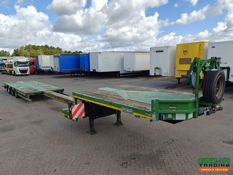 Nooteboom MCO-42-03V/L  SemiDieplader 12.4m - 3Assen Gedwongen Gestuurd - Afstandbediening - Uitschuifbaar 5.8m - Rongenpotten - Twistlocks - 07/2026 APK - Semi-reboque baixa: foto 4 Nooteboom MCO-42-03V/L  SemiDieplader 12.4m - 3Assen Gedwongen Gestuurd - Afstandbediening - Uitschuifbaar 5.8m - Rongenpotten - Twistlocks - 07/2026 APK - Semi-reboque baixa: foto 4