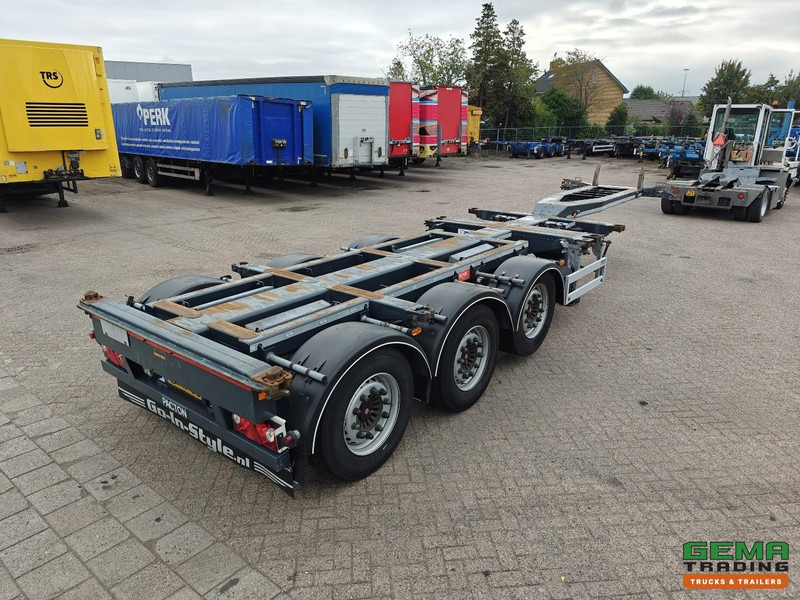 Pacton ET3 3-Assen SAF - MULTI - Schijfremmen - LiftAs - 3x Uitschuifbaar - 03/2026 APK - Semi-reboque transportador de contêineres/ Caixa móvel: foto 2 Pacton ET3 3-Assen SAF - MULTI - Schijfremmen - LiftAs - 3x Uitschuifbaar - 03/2026 APK - Semi-reboque transportador de contêineres/ Caixa móvel: foto 2