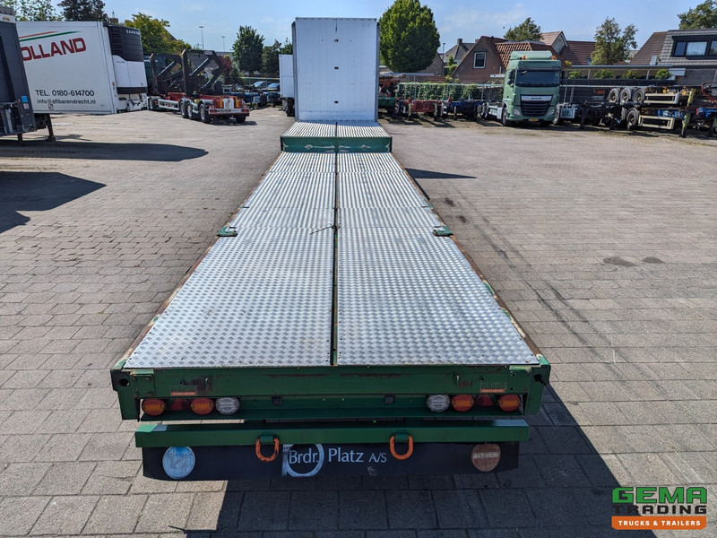 Pacton SXD3 3-Assen - Semi Dieplader - Hydr. Steunpoten - Traanplaat vloer - 3e as naloop gestuurd - Semi-reboque baixa: foto 5 Pacton SXD3 3-Assen - Semi Dieplader - Hydr. Steunpoten - Traanplaat vloer - 3e as naloop gestuurd - Semi-reboque baixa: foto 5