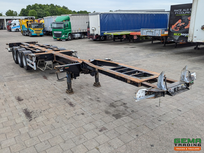 Pacton T3-010 3-Assen SAF - MULTI - Trommelremmen - LiftAs - 3x Uitschuifbaar - 07/2025APK - Semi-reboque transportador de contêineres/ Caixa móvel: foto 5 Pacton T3-010 3-Assen SAF - MULTI - Trommelremmen - LiftAs - 3x Uitschuifbaar - 07/2025APK - Semi-reboque transportador de contêineres/ Caixa móvel: foto 5