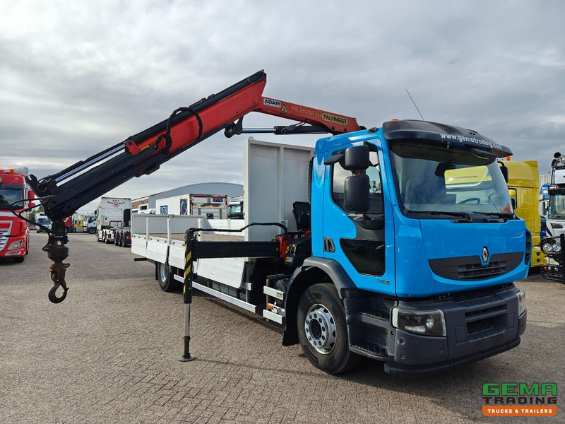 Renault Premium Lander 340 4x2 Dagcab Euro5 - Retarder - Open Laadbak 7.8M + Palfinger PK12002-EH - RadioGrafisch - Camião de caixa aberta/ Plataforma, Camião grua: foto 3 Renault Premium Lander 340 4x2 Dagcab Euro5 - Retarder - Open Laadbak 7.8M + Palfinger PK12002-EH - RadioGrafisch - Camião de caixa aberta/ Plataforma, Camião grua: foto 3