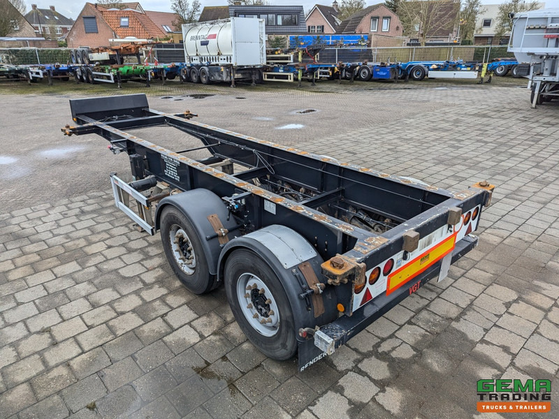 Renders EURO 700 2-Assen MB - Schijfremmen - 20FT Aansluiting - Luchtvering - 2960KG - TOP! - Semi-reboque transportador de contêineres/ Caixa móvel: foto 3 Renders EURO 700 2-Assen MB - Schijfremmen - 20FT Aansluiting - Luchtvering - 2960KG - TOP! - Semi-reboque transportador de contêineres/ Caixa móvel: foto 3