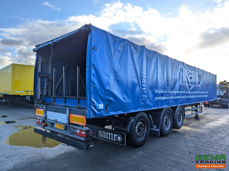 Samro ST39WGWE 12.9M 3-Assen BPW - SchuifKap - Lift/Stuur-as - HH Vloer - Bokken - Rongen - Semi-reboque de lona: foto 1 Samro ST39WGWE 12.9M 3-Assen BPW - SchuifKap - Lift/Stuur-as - HH Vloer - Bokken - Rongen - Semi-reboque de lona: foto 1