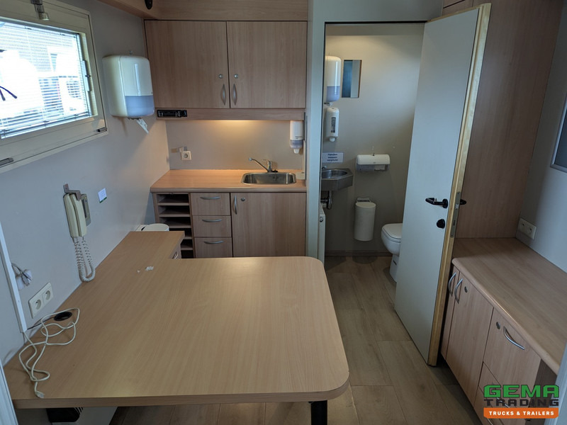 Latre OPF/1SA/19/00 1-Assige KantoorTrailer / MobileHome - Airco's - Toilet - Generator - Standkachel - Semi-reboque: foto 5 Latre OPF/1SA/19/00 1-Assige KantoorTrailer / MobileHome - Airco's - Toilet - Generator - Standkachel - Semi-reboque: foto 5