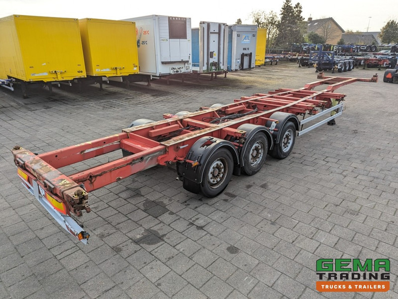 Tirsan Maxima CS 3-Assen SAF ADR FL-AT - Disc Brakes - All Connections - Back Slider (O1979) - Semi-reboque transportador de contêineres/ Caixa móvel: foto 2 Tirsan Maxima CS 3-Assen SAF ADR FL-AT - Disc Brakes - All Connections - Back Slider (O1979) - Semi-reboque transportador de contêineres/ Caixa móvel: foto 2