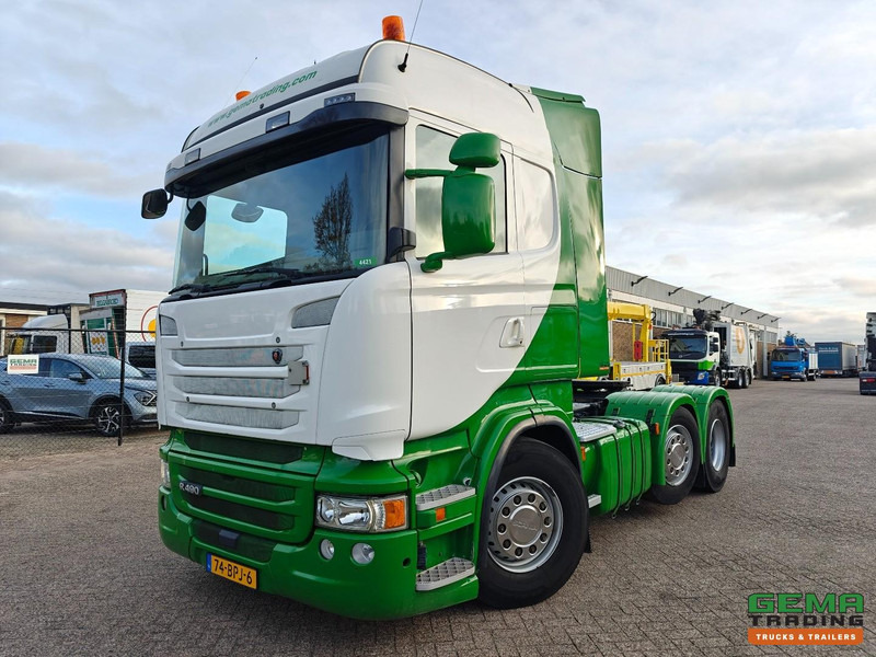 Scania R490 6x2/4 Highline Euro6A - Retarder - NaafReductie - Dubbele Tanks - StandAirco - SMARTTacho v2 - Tractor: foto 1 Scania R490 6x2/4 Highline Euro6A - Retarder - NaafReductie - Dubbele Tanks - StandAirco - SMARTTacho v2 - Tractor: foto 1