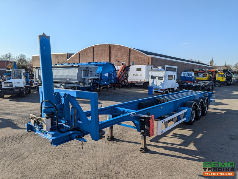 Van Hool 3C0017 40FT Kiepchassis - Aluminium Chassis - 5060KG - Slangenkokers - 88.000km! - Semi-reboque transportador de contêineres/ Caixa móvel: foto 1 Van Hool 3C0017 40FT Kiepchassis - Aluminium Chassis - 5060KG - Slangenkokers - 88.000km! - Semi-reboque transportador de contêineres/ Caixa móvel: foto 1