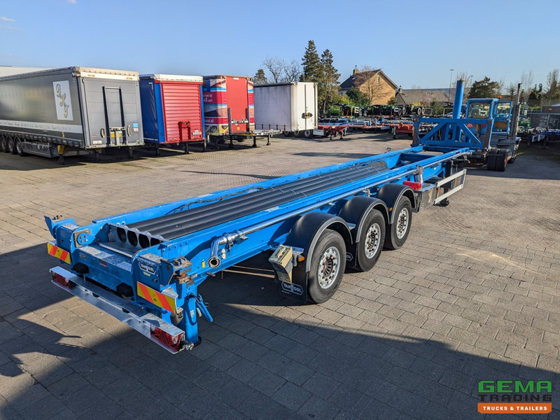 Van Hool 3C0017 40FT Kiepchassis - Aluminium Chassis - 5060KG - Slangenkokers - 88.000km! - Semi-reboque transportador de contêineres/ Caixa móvel: foto 2 Van Hool 3C0017 40FT Kiepchassis - Aluminium Chassis - 5060KG - Slangenkokers - 88.000km! - Semi-reboque transportador de contêineres/ Caixa móvel: foto 2