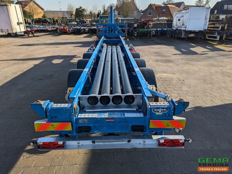 Van Hool 3C0017 40FT Kiepchassis - Aluminium Chassis - 5060KG - Slangenkokers - 88.000km! - Semi-reboque transportador de contêineres/ Caixa móvel: foto 5 Van Hool 3C0017 40FT Kiepchassis - Aluminium Chassis - 5060KG - Slangenkokers - 88.000km! - Semi-reboque transportador de contêineres/ Caixa móvel: foto 5