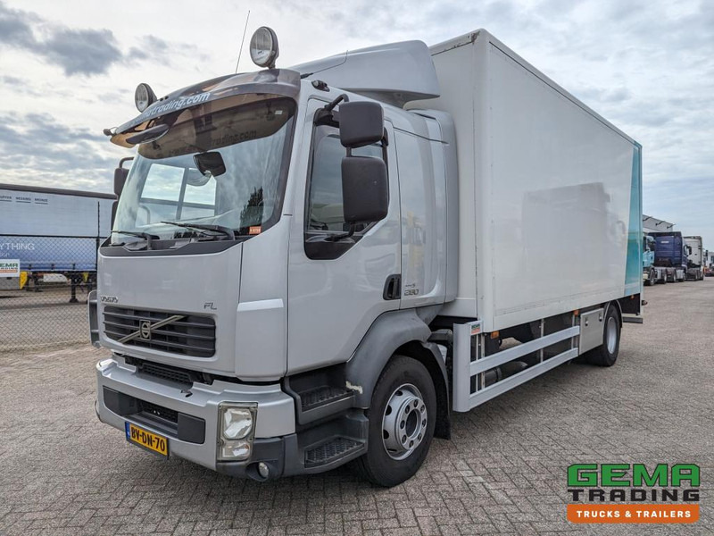 Volvo FL280 4x2 SleepCab 16T Euro5 6CIL - 5.60m GeslotenBak + Laadklep 2500KG - Standkachel - Zijdeur - Servicewagen (V758) - Camião furgão: foto 1 Volvo FL280 4x2 SleepCab 16T Euro5 6CIL - 5.60m GeslotenBak + Laadklep 2500KG - Standkachel - Zijdeur - Servicewagen (V758) - Camião furgão: foto 1