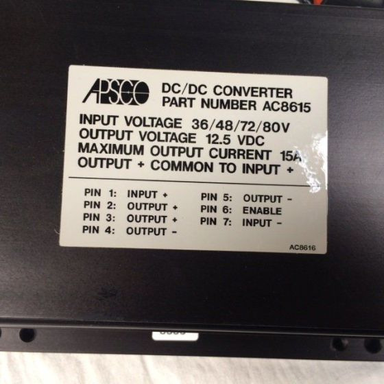 Converter, DC/DC for Caterpillar Mitsubishi - Sistema elétrico para Equipamento de movimentação: foto 3 Converter, DC/DC for Caterpillar Mitsubishi - Sistema elétrico para Equipamento de movimentação: foto 3