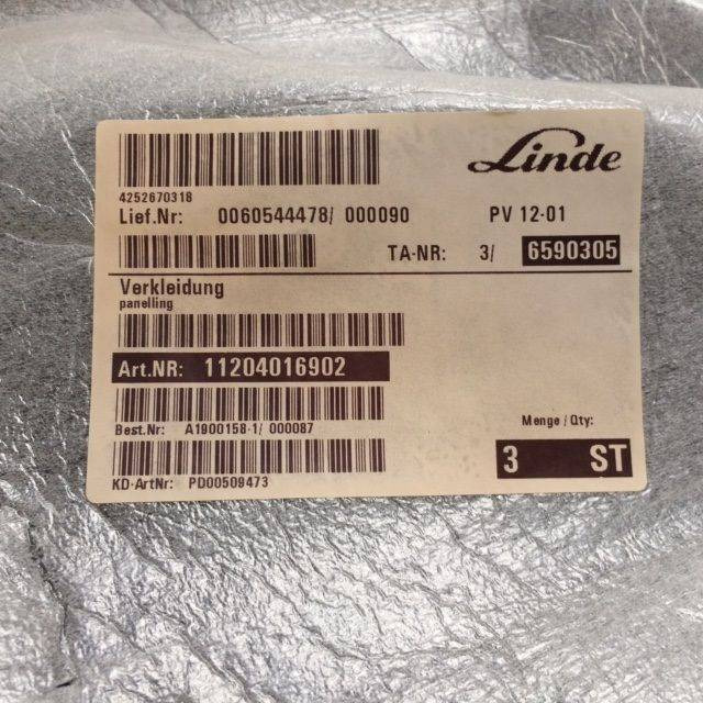 Cover for Linde 1120 - Carroceria e exterior para Equipamento de movimentação: foto 4 Cover for Linde 1120 - Carroceria e exterior para Equipamento de movimentação: foto 4