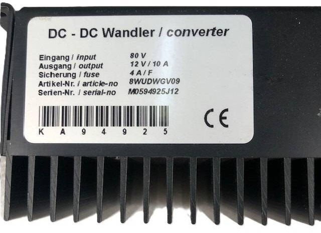 DC-DC Converter - Sistema elétrico para Equipamento de movimentação: foto 5 DC-DC Converter - Sistema elétrico para Equipamento de movimentação: foto 5