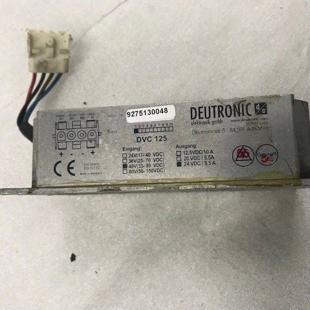 Deutronic DC/DC CONVERTER - Sistema elétrico para Equipamento de movimentação: foto 2 Deutronic DC/DC CONVERTER - Sistema elétrico para Equipamento de movimentação: foto 2