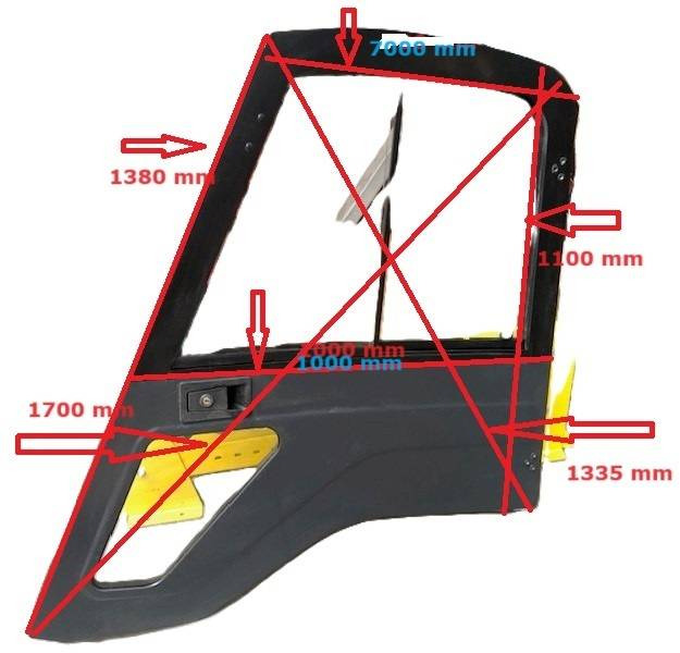 Door left for Linde /386 - Porta e peças para Equipamento de movimentação: foto 2 Door left for Linde /386 - Porta e peças para Equipamento de movimentação: foto 2