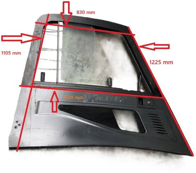 Door right for Linde series 386 - Porta e peças para Equipamento de movimentação: foto 1 Door right for Linde series 386 - Porta e peças para Equipamento de movimentação: foto 1