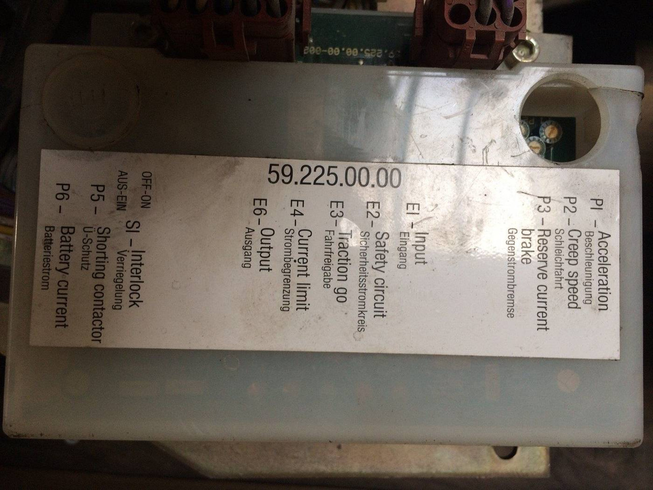 Electronic control unit Lansing Bagnall - Centralina electrónica para Equipamento de movimentação: foto 5 Electronic control unit Lansing Bagnall - Centralina electrónica para Equipamento de movimentação: foto 5