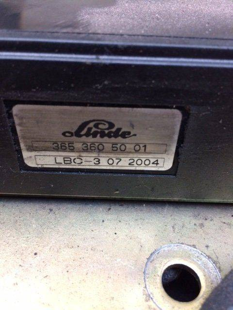 Electronic control unit for Linde - Centralina electrónica para Equipamento de movimentação: foto 3 Electronic control unit for Linde - Centralina electrónica para Equipamento de movimentação: foto 3