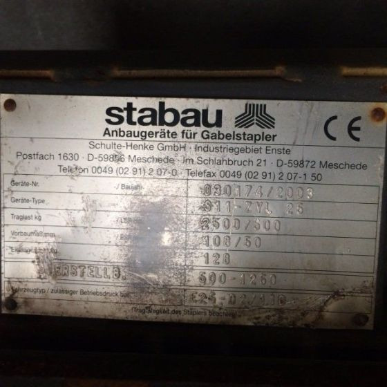 Stabau Fork positioner - Equipamento para Equipamento de movimentação: foto 3 Stabau Fork positioner - Equipamento para Equipamento de movimentação: foto 3
