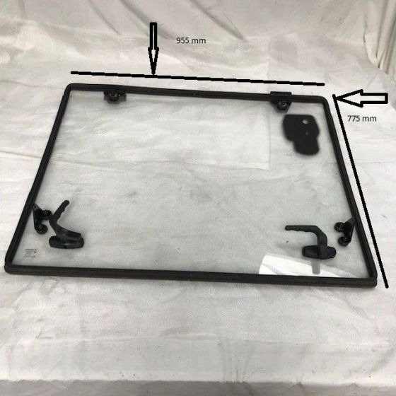 Front window for Komatsu series 4024 - Vidro e peças para Equipamento de movimentação: foto 1 Front window for Komatsu series 4024 - Vidro e peças para Equipamento de movimentação: foto 1