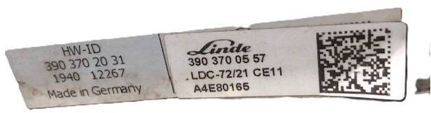 LDC-72/21 CE11 Motor controller for Linde - Sistema elétrico para Equipamento de movimentação: foto 2 LDC-72/21 CE11 Motor controller for Linde - Sistema elétrico para Equipamento de movimentação: foto 2