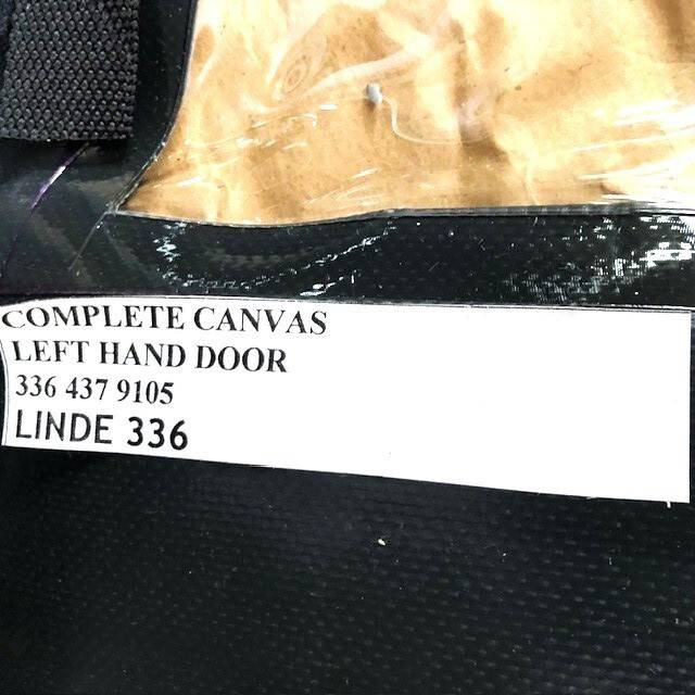 Left PVC DOOR FOR LINDE 336 SERIES - Porta e peças para Equipamento de movimentação: foto 2 Left PVC DOOR FOR LINDE 336 SERIES - Porta e peças para Equipamento de movimentação: foto 2