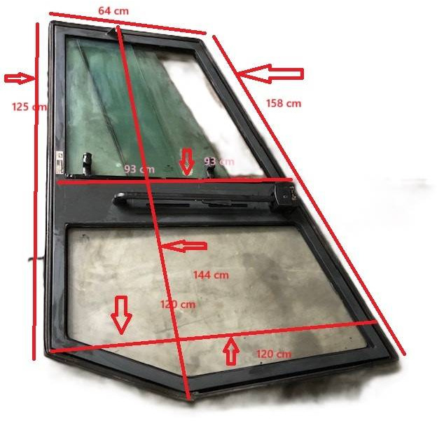 Left door for Linde H60-80, Series 396 - Porta e peças para Equipamento de movimentação: foto 1 Left door for Linde H60-80, Series 396 - Porta e peças para Equipamento de movimentação: foto 1