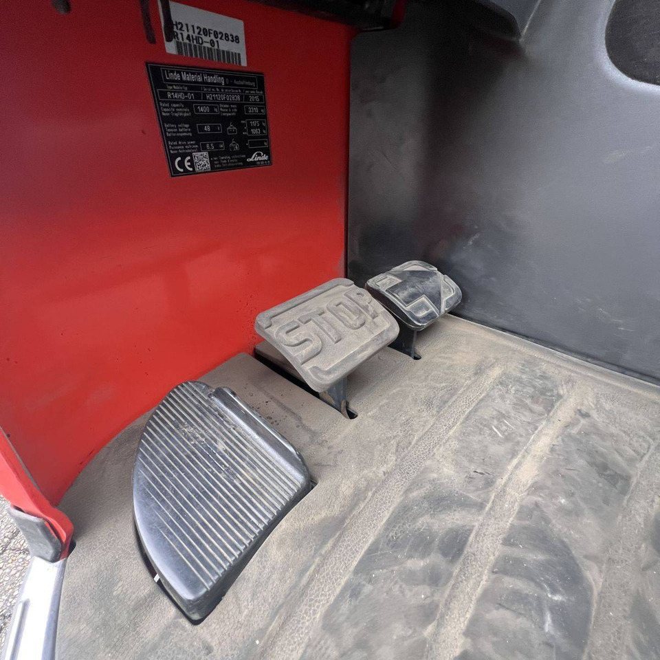 Empilhador retráctil Linde R14HD (1120): foto 9