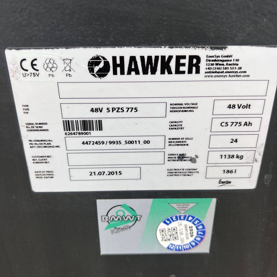 Empilhador retráctil Linde R14HD (1120): foto 13