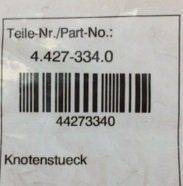 Knot Kärcher - Peça de reposição para Máquina de limpeza: foto 2 Knot Kärcher - Peça de reposição para Máquina de limpeza: foto 2