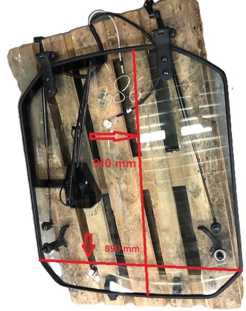 Rear Window - Vidro e peças para Equipamento de movimentação: foto 3 Rear Window - Vidro e peças para Equipamento de movimentação: foto 3