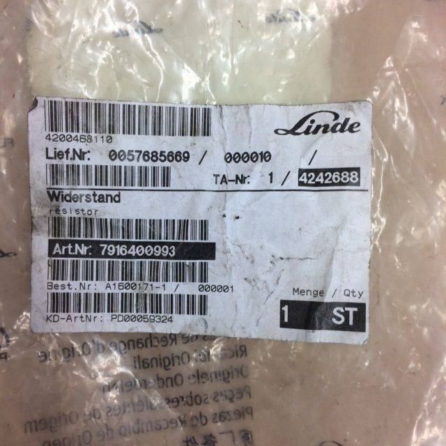 Resistor for Linde - Comutador de coluna de direção para Equipamento de movimentação: foto 4 Resistor for Linde - Comutador de coluna de direção para Equipamento de movimentação: foto 4