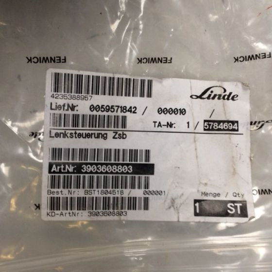 Steering controller for Linde /324-02/ - Centralina electrónica para Equipamento de movimentação: foto 1 Steering controller for Linde /324-02/ - Centralina electrónica para Equipamento de movimentação: foto 1