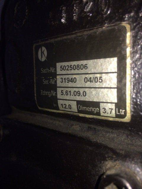 Transmission for Jungheinrich ESE-530 - Transmissão para Equipamento de movimentação: foto 4 Transmission for Jungheinrich ESE-530 - Transmissão para Equipamento de movimentação: foto 4