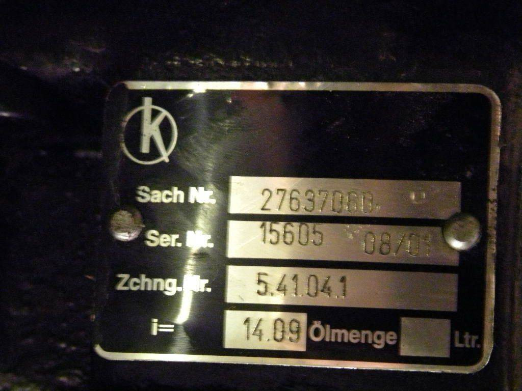 Transmission for Jungheinrich - Transmissão para Equipamento de movimentação: foto 3 Transmission for Jungheinrich - Transmissão para Equipamento de movimentação: foto 3