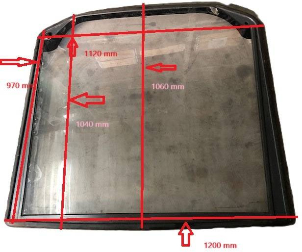 Wind screen PC version plastic for Linde - Vidro e peças para Equipamento de movimentação: foto 2 Wind screen PC version plastic for Linde - Vidro e peças para Equipamento de movimentação: foto 2